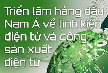 electronica India và productronica India là bộ đôi triển lãm hàng đầu Nam Á về linh kiện điện tử và 